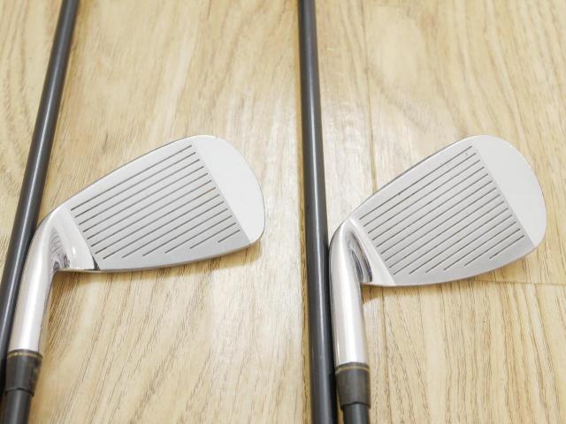 Iron set : Other Brand : ชุดเหล็ก S-Yard U.21 (Forged) มีเหล็ก 6-Pw,Aw (6 ชิ้น) ก้านกราไฟต์ Flex R