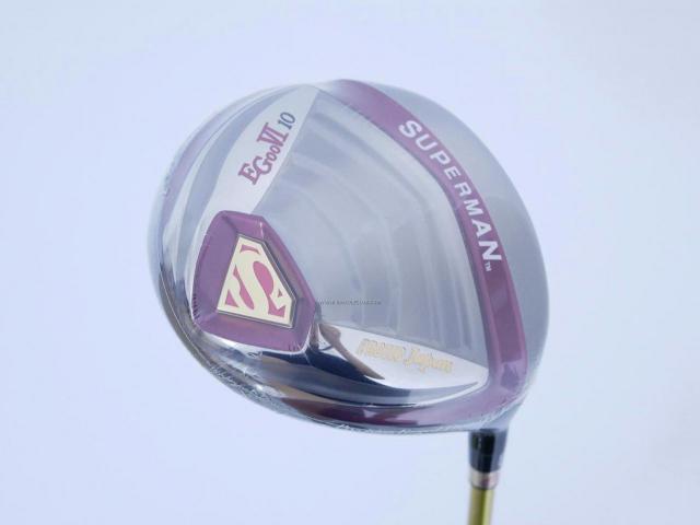 Driver : Superman : **ของใหม่ ยังไม่แกะพลาสติก** ไดรเวอร์ Superman EG006 COR (ปี 2022 ตีไกลมากๆ) Loft 10 ก้าน Big Blue V6 Flex S