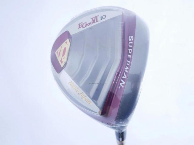 Driver : Superman : **ของใหม่ ยังไม่แกะพลาสติก** ไดรเวอร์ Superman EG006 COR (ปี 2022 ตีไกลมากๆ) Loft 10 ก้าน Big Blue V6 Flex S
