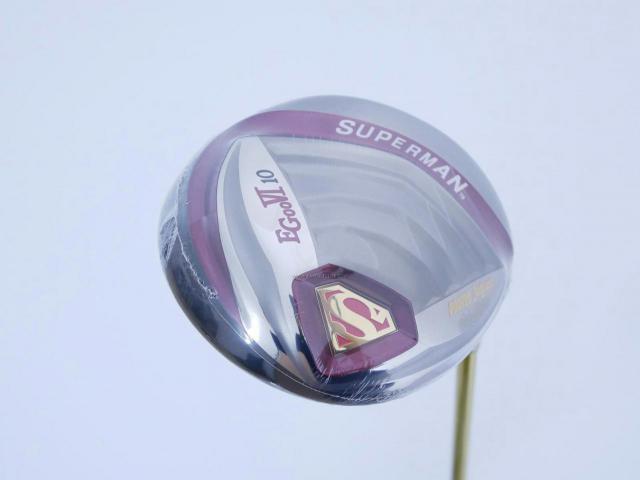 Driver : Superman : **ของใหม่ ยังไม่แกะพลาสติก** ไดรเวอร์ Superman EG006 COR (ปี 2022 ตีไกลมากๆ) Loft 10 ก้าน Big Blue V6 Flex S