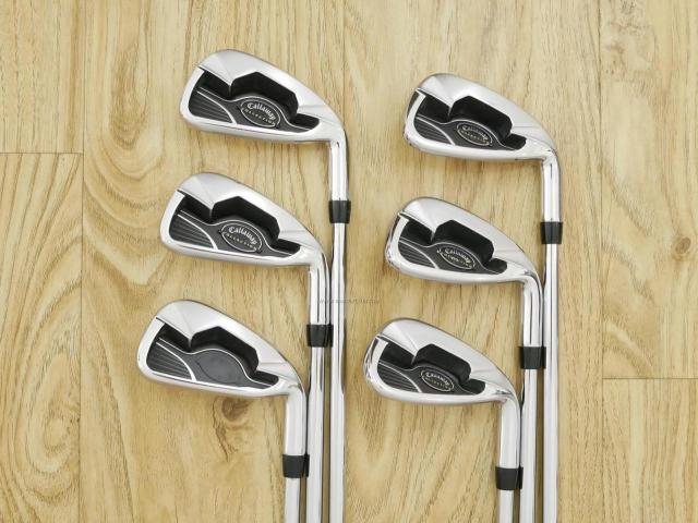 Iron set : Callaway : **มีตำหนิ** ชุดเหล็ก Callaway Collection (ตีง่าย ไกล Japan Spec) มีเหล็ก 5-Pw (6 ชิ้น) ก้านเหล็ก Dynamic Gold S200