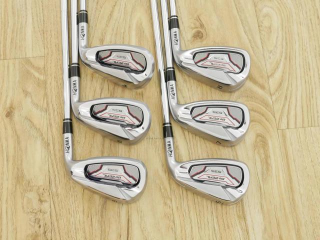 Iron set : Honma : ชุดเหล็ก Honma Bezeal 535 (ปี 2019 รุ่นนี้ใบใหญ่ที่สุดของ Honma) มีเหล็ก 6-10,Aw (6 ชิ้น) ก้านเหล็ก NS Pro 950 Flex S
