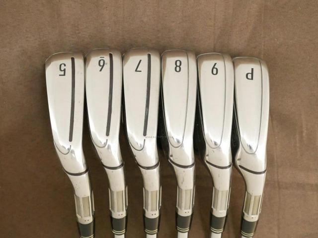 Iron set : Taylormade : ชุดเหล็ก Taylormade M6 (ออกปี 2019 Japan Spec) มีเหล็ก 5-Pw (6 ชิ้น) ก้านเหล็ก NS Pro 1050 Flex S