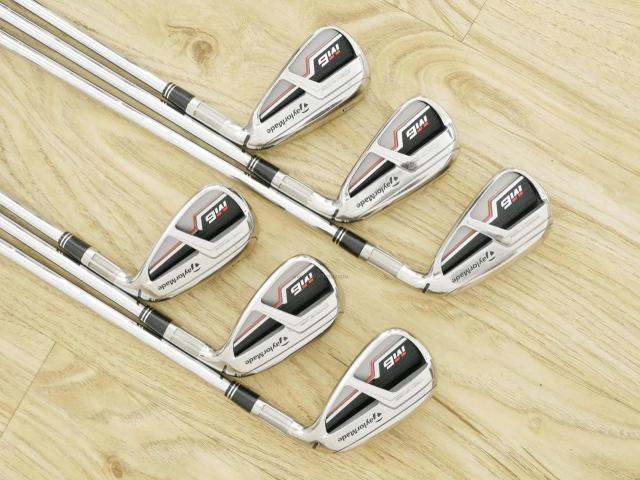 Iron set : Taylormade : ชุดเหล็ก Taylormade M6 (ออกปี 2019 Japan Spec) มีเหล็ก 5-Pw (6 ชิ้น) ก้านเหล็ก NS Pro 1050 Flex S