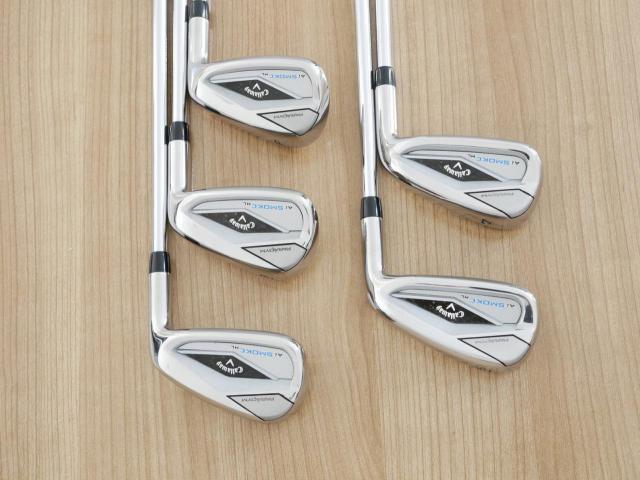 Iron set : Callaway : ชุดเหล็ก Callaway Paradym Ai Smoke HL (ออกปี 2024 ตีง่ายมาก ไกล Japan Spec.) มีเหล็ก 6-Pw (5 ชิ้น) ก้านเหล็ก NS Pro Modus 105 Flex S