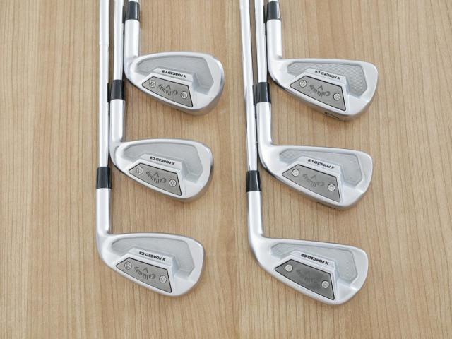 Iron set : Callaway : ชุดเหล็ก Callaway X Forged CB (รุ่นปี 2022) มีเหล็ก 5-Pw (6 ชิ้น) ก้านเหล็ก Dynamic Gold MID 115 S200