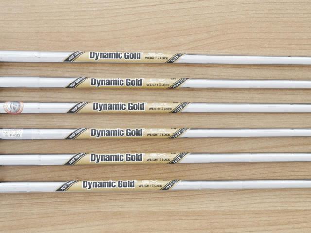 Iron set : Taylormade : ชุดเหล็ก Taylormade P7MC Forged (ซีรี่ย์ท้อปสุด ออกปี 2021) มีเหล็ก 5-Pw (6 ชิ้น) ก้านเหล็ก Dynamic Gold EX Weight Lock Tour Issue S200