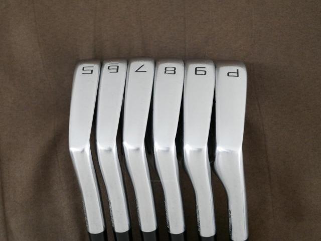 Iron set : Taylormade : ชุดเหล็ก Taylormade P7MC Forged (ซีรี่ย์ท้อปสุด ออกปี 2021) มีเหล็ก 5-Pw (6 ชิ้น) ก้านเหล็ก Dynamic Gold EX Weight Lock Tour Issue S200