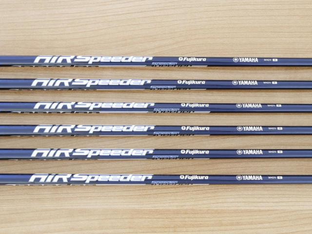 Iron set : Yamaha : ชุดเหล็ก Yamaha Inpres UD+2 (ออกปี 2021 ตีไกลที่สุด ไกลกว่าเหล็กทั่วไป 2 เบอร์ หน้าเด้ง COR 0.822) มีเหล็ก 6-Pw,Aw (6 ชิ้น) ก้านกราไฟต์ Fujikura Air Speeder M421i Flex R