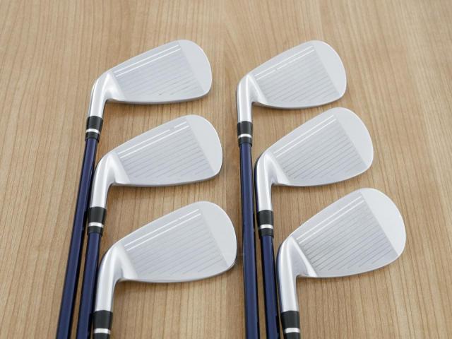 Iron set : Yamaha : ชุดเหล็ก Yamaha Inpres UD+2 (ออกปี 2021 ตีไกลที่สุด ไกลกว่าเหล็กทั่วไป 2 เบอร์ หน้าเด้ง COR 0.822) มีเหล็ก 6-Pw,Aw (6 ชิ้น) ก้านกราไฟต์ Fujikura Air Speeder M421i Flex R