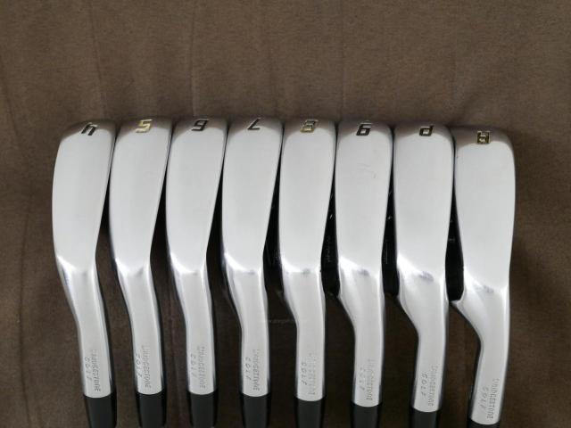 Iron set : Bridgestone : ชุดเหล็ก Bridgestone Tour B JGR HF2 Forged (รุ่นปี 2019 นุ่ม ไกล) มีเหล็ก 4-Pw,Aw (8 ชิ้น) ก้านกราไฟต์ Flex R