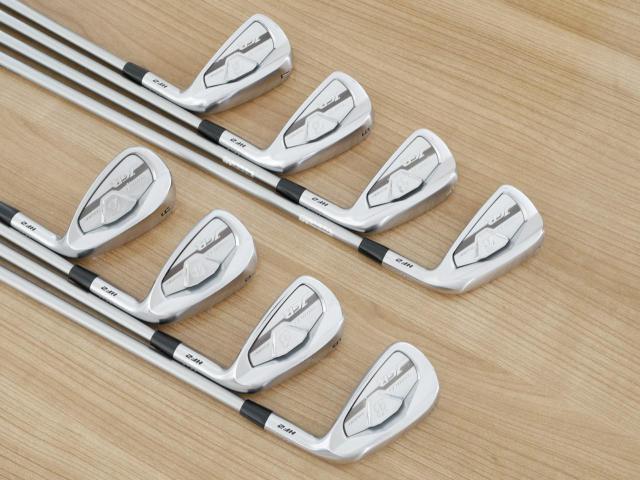 Iron set : Bridgestone : ชุดเหล็ก Bridgestone Tour B JGR HF2 Forged (รุ่นปี 2019 นุ่ม ไกล) มีเหล็ก 4-Pw,Aw (8 ชิ้น) ก้านกราไฟต์ Flex R
