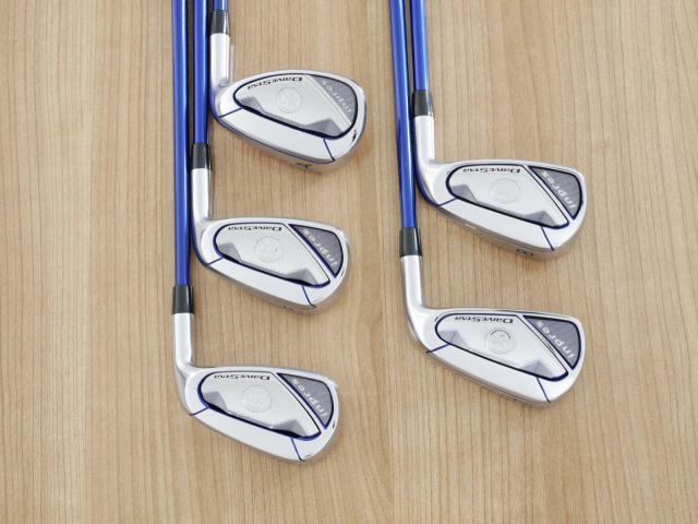 Iron set : Yamaha : ชุดเหล็ก Yamaha Inpres DriveStar (ออกปี 2023 ตีไกลที่สุด ไกลกว่าเหล็กทั่วไป 2 เบอร์ หน้าเด้งมากๆ) มีเหล็ก 7-Pw,Aw (5 ชิ้น) ก้านกราไฟต์ Fujikura Speeder NX M423i Flex R