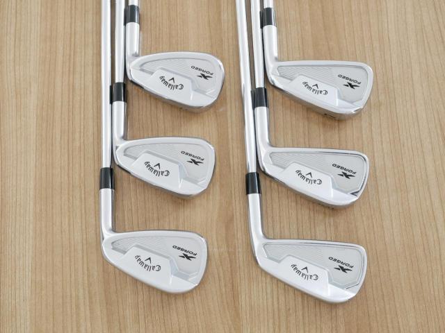Iron set : Callaway : ชุดเหล็ก Callaway X Forged Star (ออกปี 2021) มีเหล็ก 5-Pw (6 ชิ้น) ก้านเหล็ก NS Pro Modus 105 Flex S