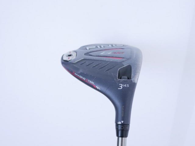 Fairway Wood : Ping : หัวไม้ 3 Ping G410 Maraging Steel (รุ่นปี 2019 Japan Spec) Loft 14.5 ก้าน Ping 65 Flex S