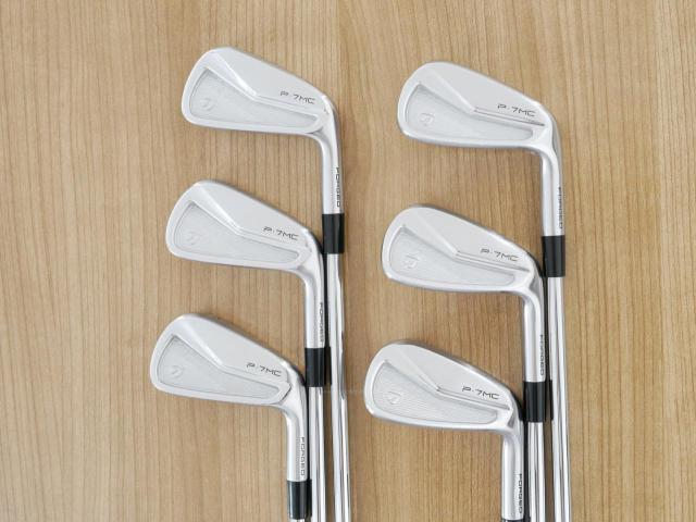 Iron set : Taylormade : ชุดเหล็ก Taylormade P7MC Forged (ซีรี่ย์ท้อปสุด ออกปี 2021) มีเหล็ก 5-Pw (6 ชิ้น) ก้านเหล็ก Dynamic Gold EX Weight Lock Tour Issue S200
