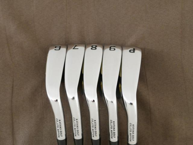Iron set : Katana : ชุดเหล็ก Katana Sword ATC-589b (ปี 2017) มีเหล็ก 6-Pw (5 ชิ้น) ก้านกราไฟต์ Fujikura Speeder 589 Flex SR