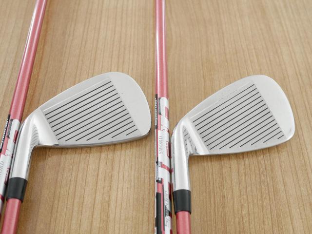 Iron set : Katana : ชุดเหล็ก Katana Sword IZU Max TG (ตีง่าย หน้าเด้ง) มีเหล็ก 7-Pw,Aw (5 ชิ้น) ก้านกราไฟต์ Fujikura Speeder 589 Flex R
