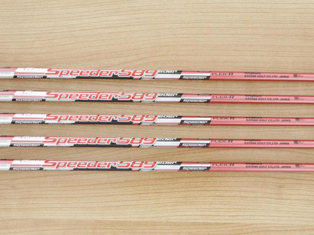 Iron set : Katana : ชุดเหล็ก Katana Sword IZU Max TG (ตีง่าย หน้าเด้ง) มีเหล็ก 7-Pw,Aw (5 ชิ้น) ก้านกราไฟต์ Fujikura Speeder 589 Flex R