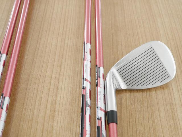 Iron set : Katana : ชุดเหล็ก Katana Sword IZU Max TG (ตีง่าย หน้าเด้ง) มีเหล็ก 7-Pw,Aw (5 ชิ้น) ก้านกราไฟต์ Fujikura Speeder 589 Flex R