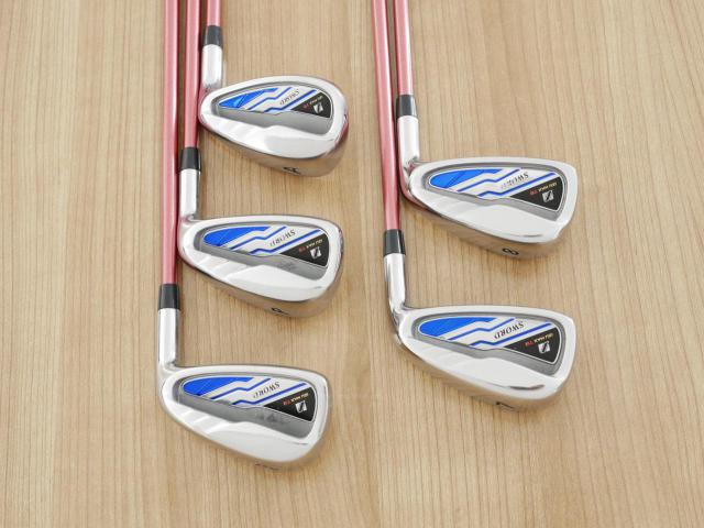 Iron set : Katana : ชุดเหล็ก Katana Sword IZU Max TG (ตีง่าย หน้าเด้ง) มีเหล็ก 7-Pw,Aw (5 ชิ้น) ก้านกราไฟต์ Fujikura Speeder 589 Flex R
