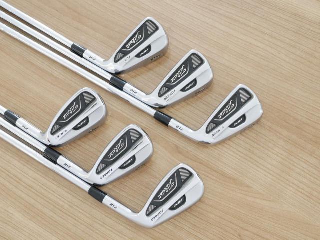 Iron set : Titleist : ชุดเหล็ก Titleist AP2 712 Forged มีเหล็ก 5-Pw (6 ชิ้น) ก้านเหล็ก NS Pro 950 Flex S