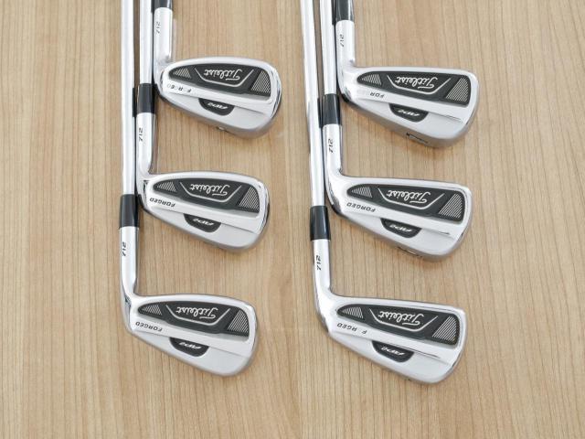 Iron set : Titleist : ชุดเหล็ก Titleist AP2 712 Forged มีเหล็ก 5-Pw (6 ชิ้น) ก้านเหล็ก NS Pro 950 Flex S