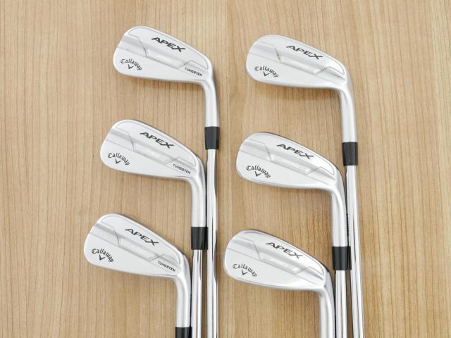 Iron set : Callaway : ชุดเหล็ก Callaway APEX Pro Forged (ออกปี 2022) มีเหล็ก 5-Pw (6 ชิ้น) ก้านเหล็ก NS Pro Modus 105 Flex S
