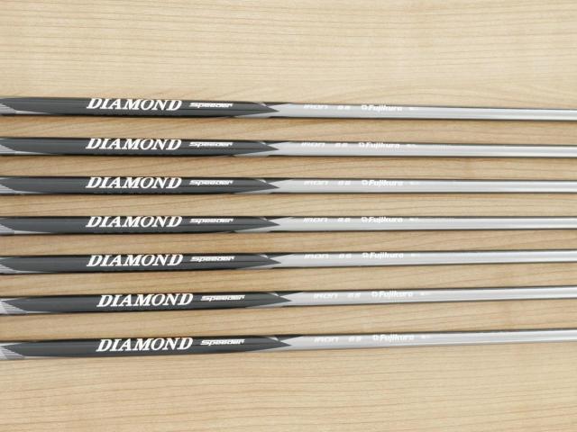 Iron set : Epon : ชุดเหล็ก EPON AF-706 Forged (ออกปี 2021 ใบใหญ่ ตีง่าย ไกล) มีเหล็ก 6-Pw,Tw,Aw (7 ชิ้น) สุดยอดก้าน Fujikura Diamond Speeder 6 Flex S