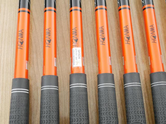 Iron set : Honma : ชุดเหล็ก Honma Tour World ZERO (ใบใหญ่ ตีง่าย ไกล) มีเหล็ก 6-10,Aw,Sw (7 ชิ้น) ก้านกราไฟต์ Flex S