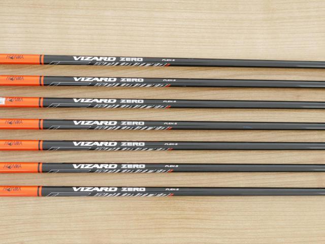 Iron set : Honma : ชุดเหล็ก Honma Tour World ZERO (ใบใหญ่ ตีง่าย ไกล) มีเหล็ก 6-10,Aw,Sw (7 ชิ้น) ก้านกราไฟต์ Flex S