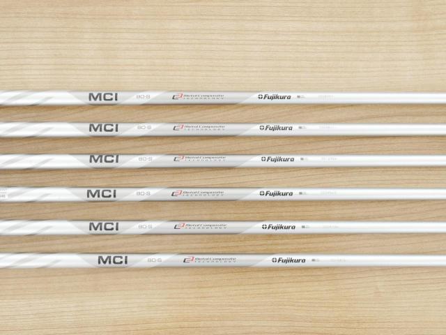 Iron set : Callaway : **มีตำหนิ** ชุดเหล็ก Callaway APEX Pro Forged (ออกปี 2019) มีเหล็ก 5-Pw (6 ชิ้น) ก้านกราไฟต์ Fujikura MCI 80 Flex S