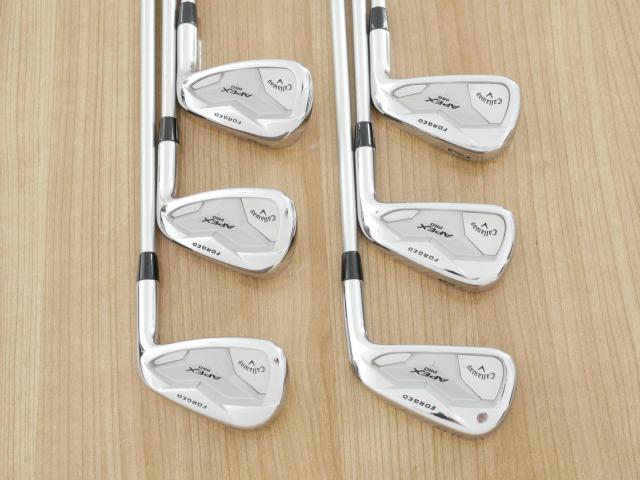 Iron set : Callaway : **มีตำหนิ** ชุดเหล็ก Callaway APEX Pro Forged (ออกปี 2019) มีเหล็ก 5-Pw (6 ชิ้น) ก้านกราไฟต์ Fujikura MCI 80 Flex S