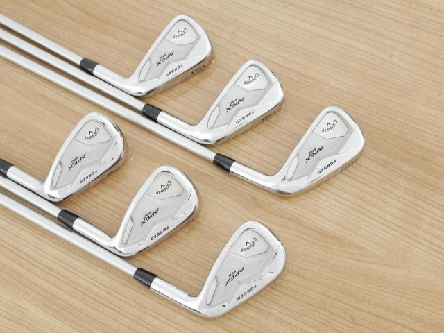 Iron set : Callaway : **มีตำหนิ** ชุดเหล็ก Callaway APEX Pro Forged (ออกปี 2019) มีเหล็ก 5-Pw (6 ชิ้น) ก้านกราไฟต์ Fujikura MCI 80 Flex S