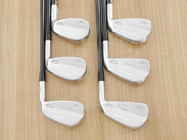 Iron set : Mizuno : ชุดเหล็ก Mizuno Pro M-15 Forged (รุ่นล่าสุด ออกปี 2025 หล่อ นุ่ม ระยะดี) มีเหล็ก 6-Pw,Aw (6 ชิ้น) ก้านกราไฟต์ Flex R