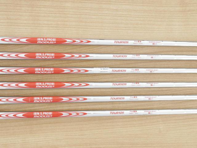 Iron set : Mizuno : ชุดเหล็ก Mizuno Pro 243 Forged (ปี 2024 นุ่ม แน่น ระยะดี) มีเหล็ก 5-Pw (6 ชิ้น) ก้านเหล็ก NS Pro Modus 105 Flex S