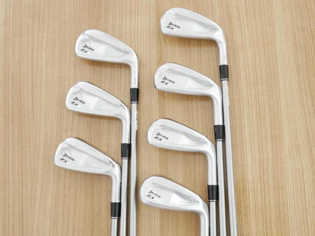 Iron set : Other Brand : ชุดเหล็ก Srixon ZX4 MK II (รุ่นปี 2023 ตีง่าย ไกล) มีเหล็ก 4-Pw (7 ชิ้น) ก้านกราไฟต์ Mitsubishi Diamana ZX-II 60 Flex S