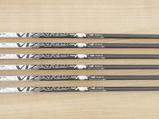 Iron set : Honma : ชุดเหล็ก Honma Beres NX (รุ่นปี 2023) มีเหล็ก 7-11,Aw (6 ชิ้น) ก้านกราไฟต์ Honma Vizard 45 Flex R