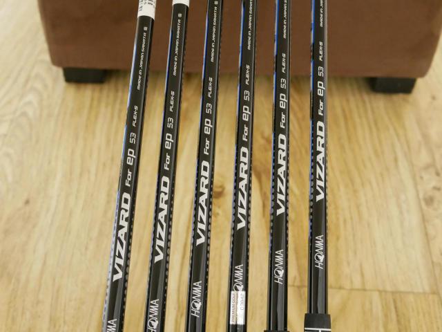 Iron set : Honma : ชุดเหล็ก Honma LB-808 EP (หน้าเด้ง) มีเหล็ก 5-10 (6 ชิ้น) ก้านกราไฟต์ Honma Vizard 53 Flex S