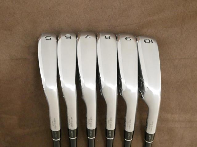 Iron set : Honma : ชุดเหล็ก Honma LB-808 EP (หน้าเด้ง) มีเหล็ก 5-10 (6 ชิ้น) ก้านกราไฟต์ Honma Vizard 53 Flex S