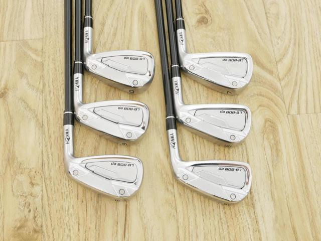 Iron set : Honma : ชุดเหล็ก Honma LB-808 EP (หน้าเด้ง) มีเหล็ก 5-10 (6 ชิ้น) ก้านกราไฟต์ Honma Vizard 53 Flex S