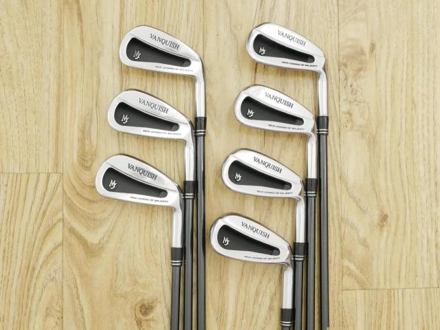 Iron set : Maruman : ชุดเหล็ก Maruman Majesty Vanquich (รุ่นท๊อปสุด ปี 2017 ของใหม่ 6 หมื่นบาท) มีเหล็ก 5-10,Pw (7 ชิ้น) ก้านกราไฟต์ Flex R