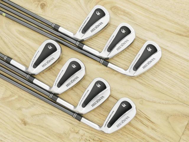 Iron set : Maruman : ชุดเหล็ก Maruman Majesty Vanquich (รุ่นท๊อปสุด ปี 2017 ของใหม่ 6 หมื่นบาท) มีเหล็ก 5-10,Pw (7 ชิ้น) ก้านกราไฟต์ Flex R