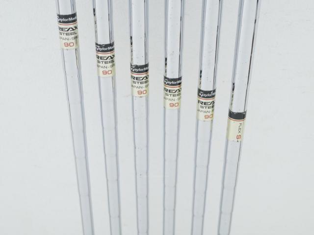Iron set : Taylormade : ชุดเหล็ก Taylormade M4 (รุ่นปี 2018) มีเหล็ก 5-Pw (6 ชิ้น) ก้านเหล็ก REAX Japan SPEC 90 Flex S