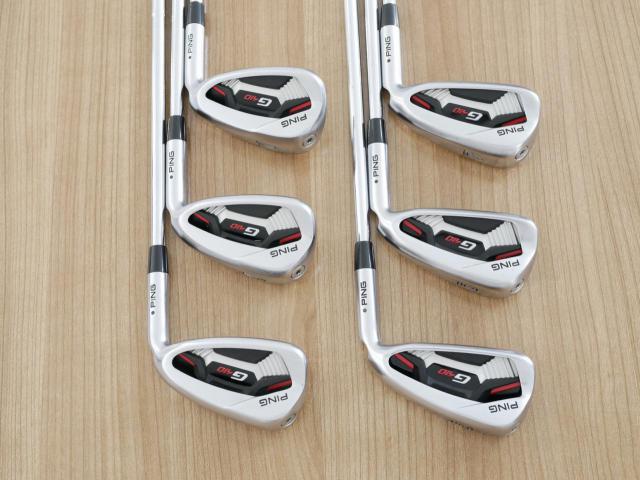 Iron set : Ping : ชุดเหล็ก Ping G410 (รุ่นปี 2019 Japan Spec. ใบใหญ่ ง่าย ไกล) มีเหล็ก 5-Pw (6 ชิ้น) ก้านเหล็ก NS Pro Modus 105 Flex S