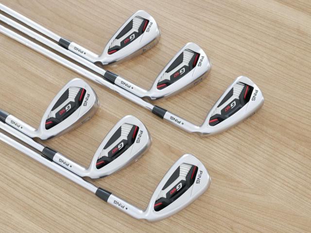 Iron set : Ping : ชุดเหล็ก Ping G410 (รุ่นปี 2019 Japan Spec. ใบใหญ่ ง่าย ไกล) มีเหล็ก 5-Pw (6 ชิ้น) ก้านเหล็ก NS Pro Modus 105 Flex S