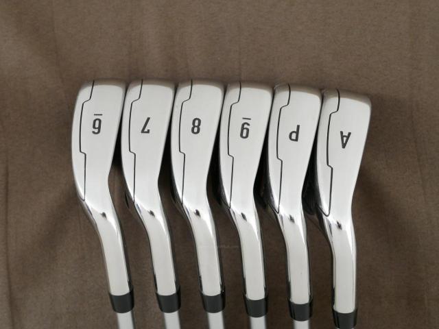 Iron set : Callaway : ชุดเหล็ก Callaway Mavrik MAX (ออกปี 2020 ตีง่าย ไกลมากๆ) มีเหล็ก 6-Pw,Aw (6 ชิ้น) ก้านกราไฟต์ Mitsubishi Diamana 40 Flex R