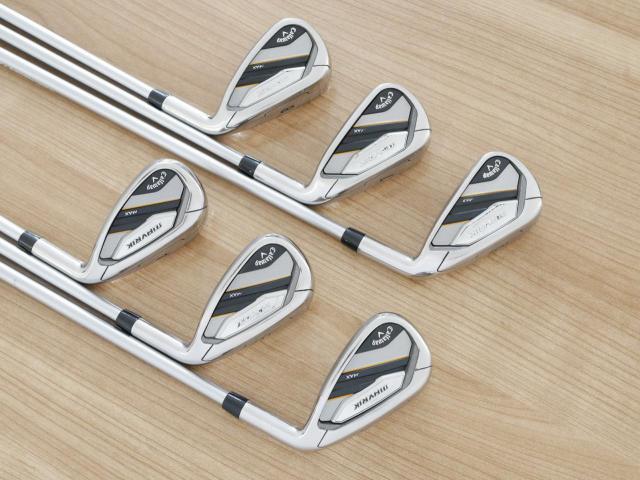 Iron set : Callaway : ชุดเหล็ก Callaway Mavrik MAX (ออกปี 2020 ตีง่าย ไกลมากๆ) มีเหล็ก 6-Pw,Aw (6 ชิ้น) ก้านกราไฟต์ Mitsubishi Diamana 40 Flex R