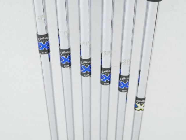 Iron set : Callaway : ชุดเหล็ก Callaway X Forged มีเหล็ก 5-Pw (6 ชิ้น) ก้านเหล็ก NS Pro 950 Flex S