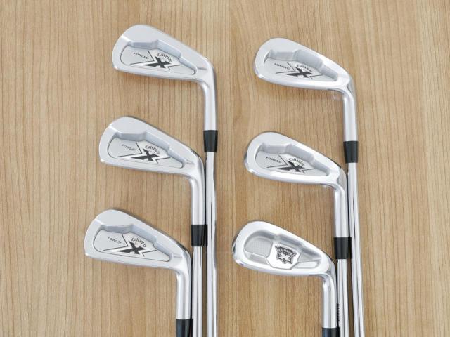 Iron set : Callaway : ชุดเหล็ก Callaway X Forged มีเหล็ก 5-Pw (6 ชิ้น) ก้านเหล็ก NS Pro 950 Flex S